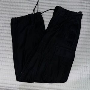 Aritzia Black Cargo Pants